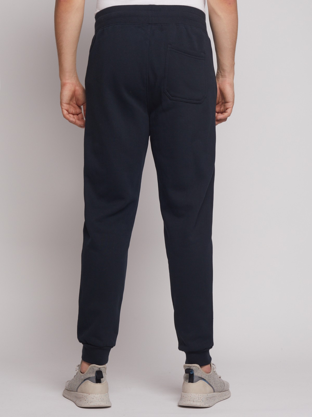 Спортивные брюки-джоггеры zolla 212427675012, цвет темно-синий, размер S - фото 3
