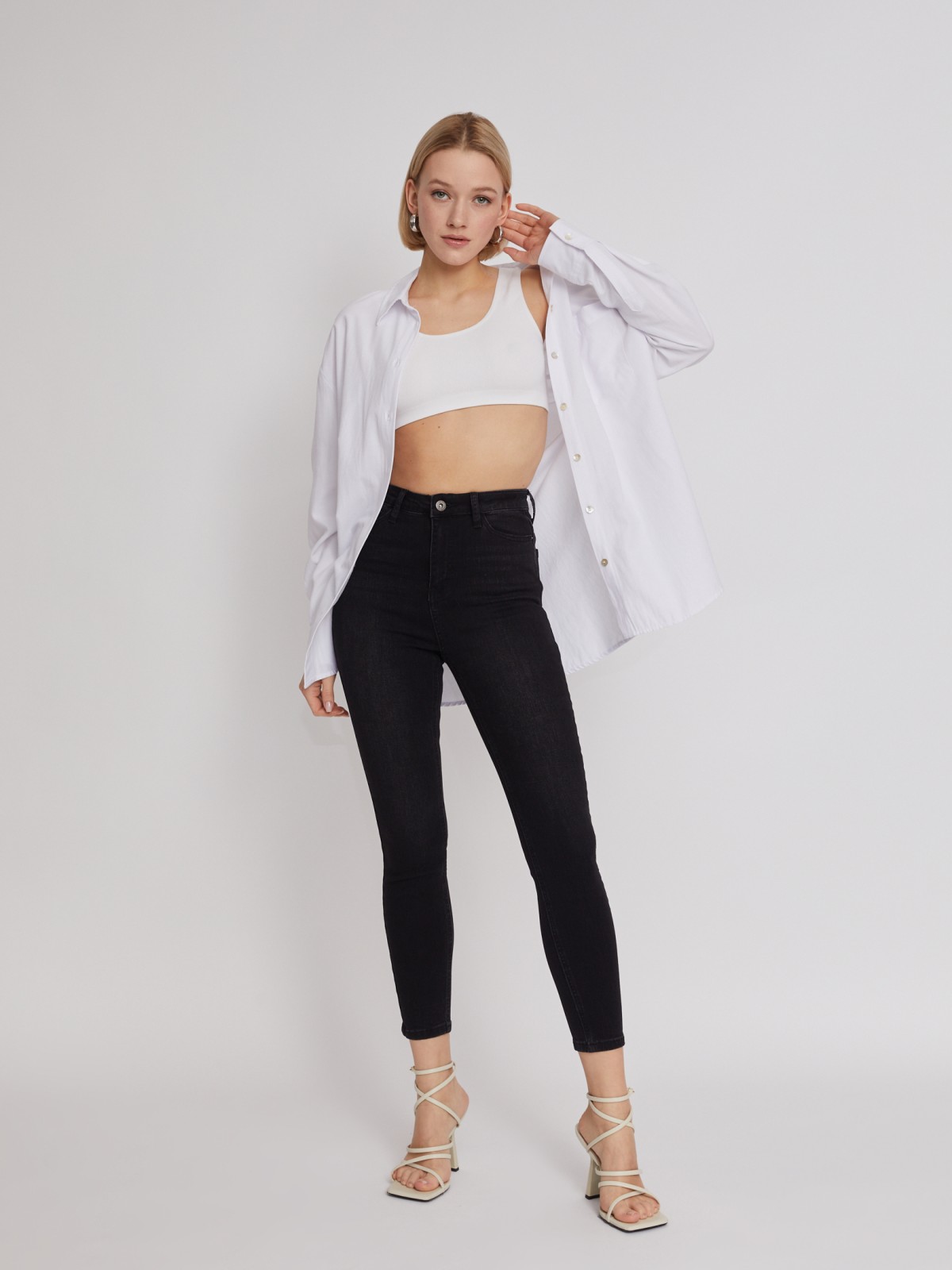 Джинсы силуэта Skinny