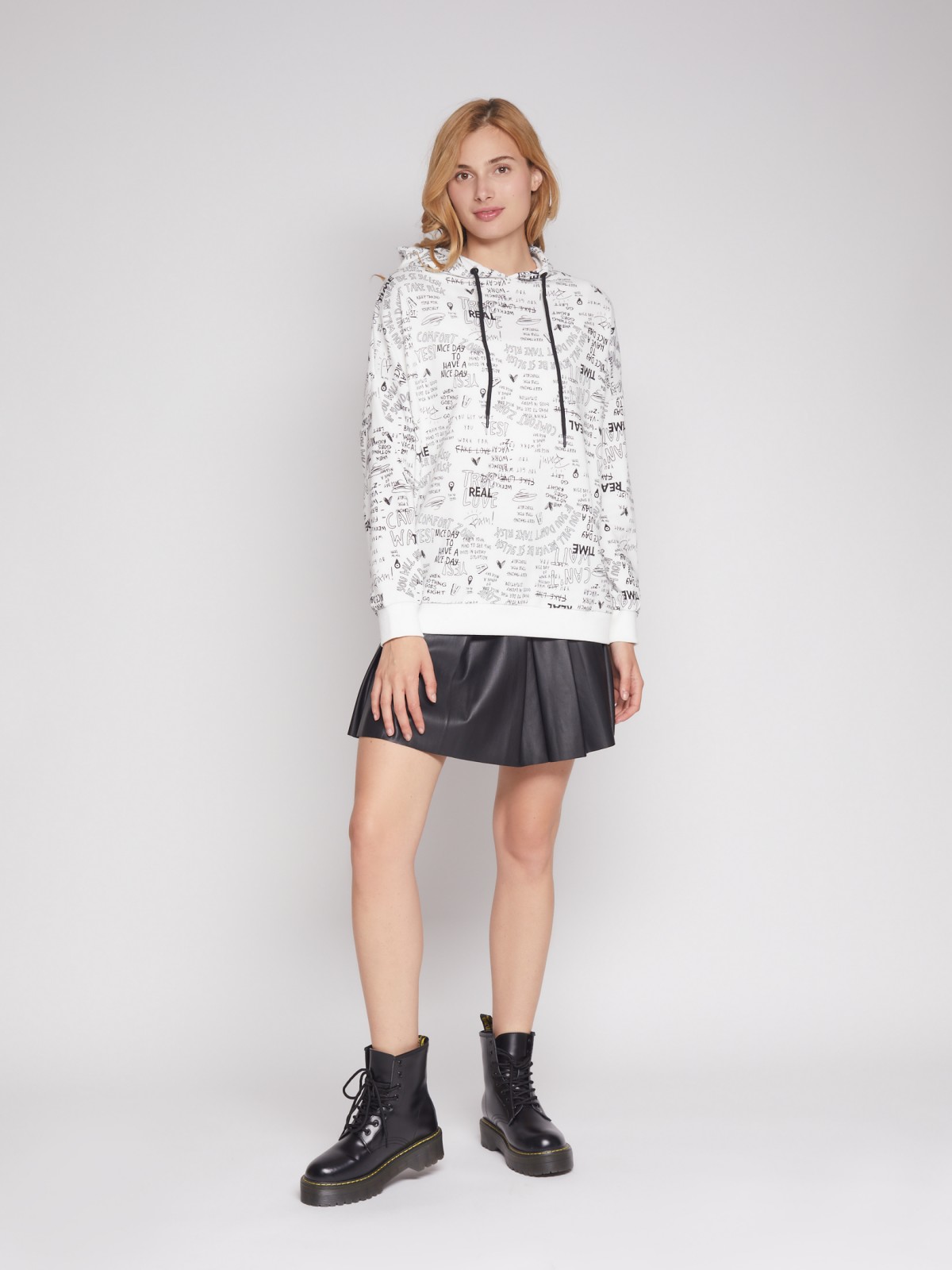 Худи с принтом