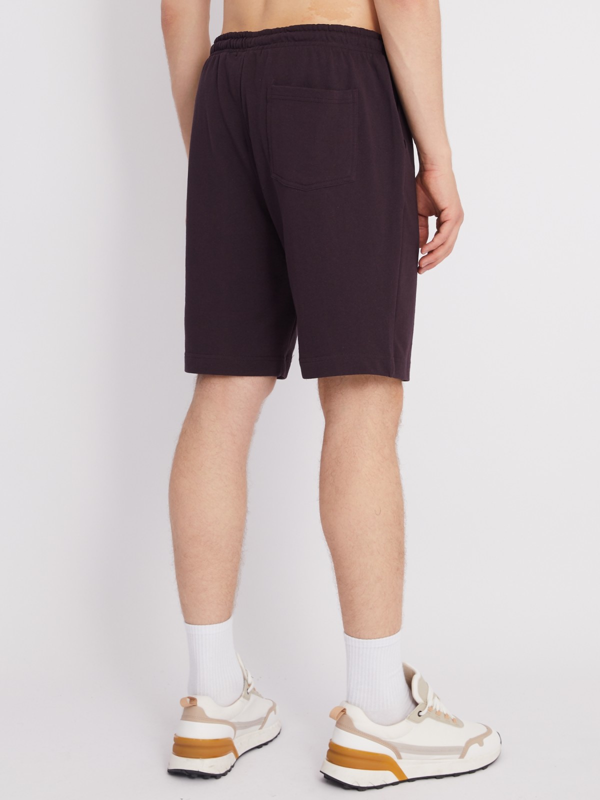 Трикотажные шорты на резинке из хлопка