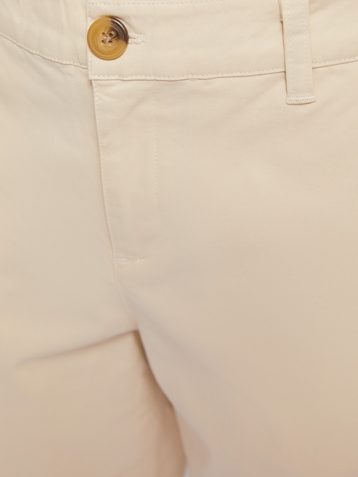 Брюки-чинос из хлопка со средней талией Брюки-чинос из хлопка со средней талией