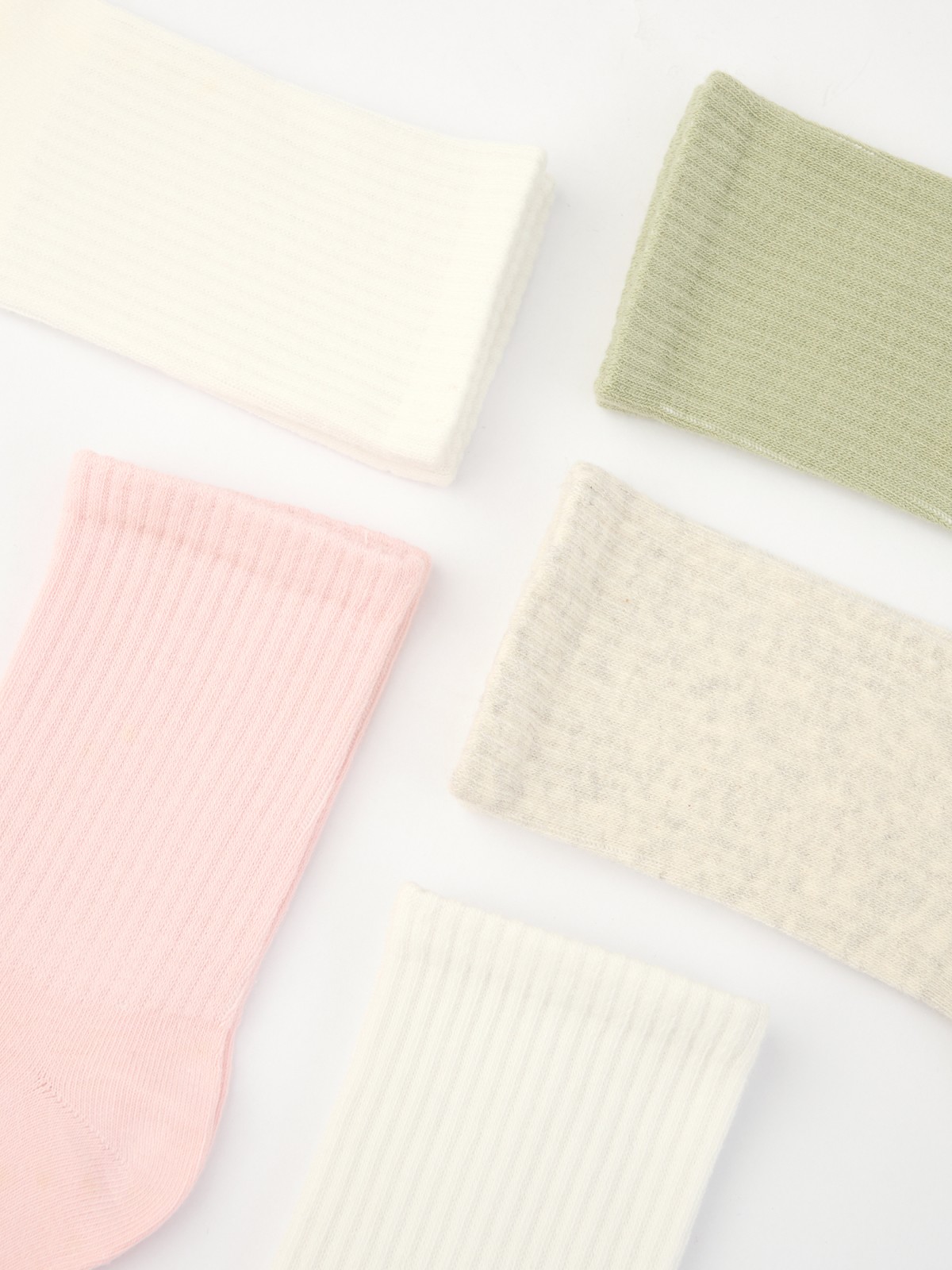 Набор высоких носков (5 пар в комплекте)