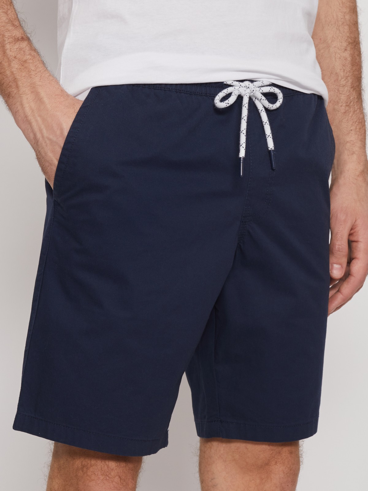 Шорты из хлопка на резинке