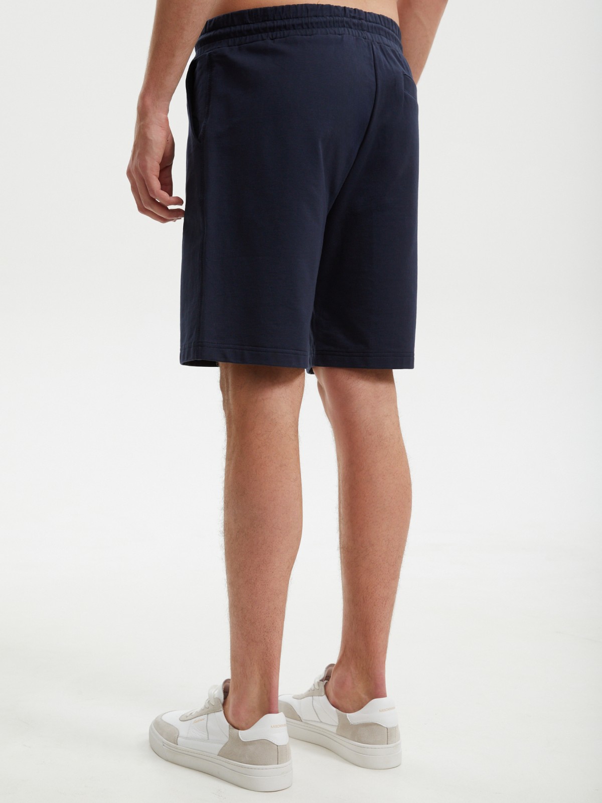 Трикотажные шорты на резинке из хлопка