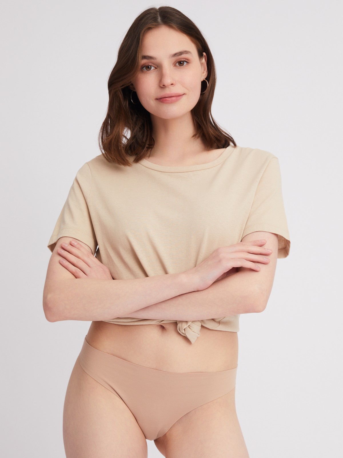 Набор бесшовных трусов (3 шт. в комплекте)