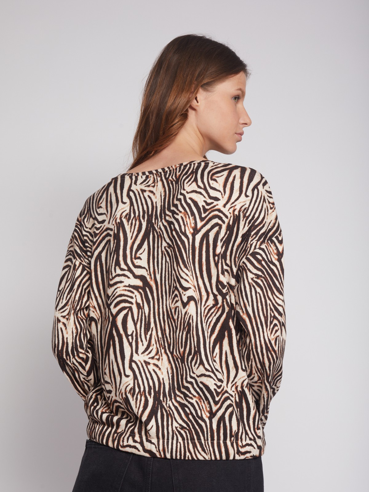 Джемпер на кулиске