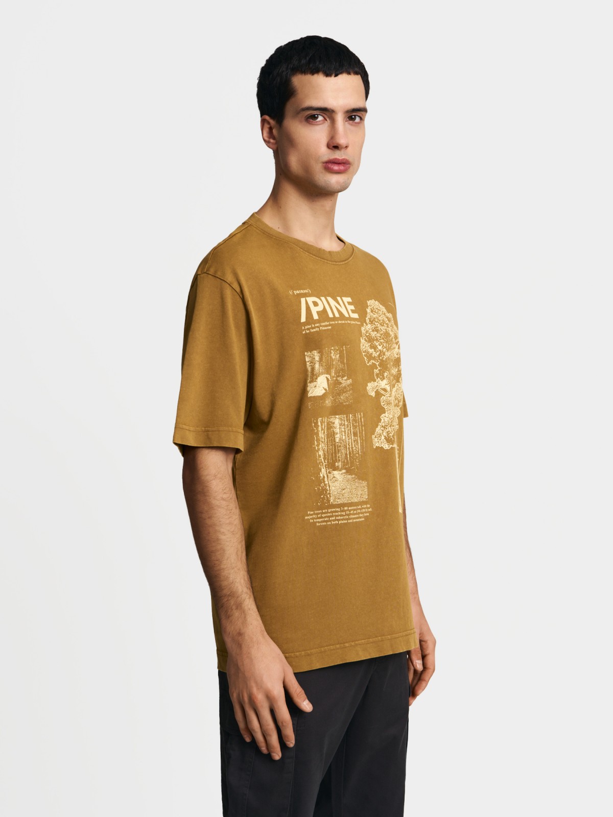 Футболка из хлопка с принтом