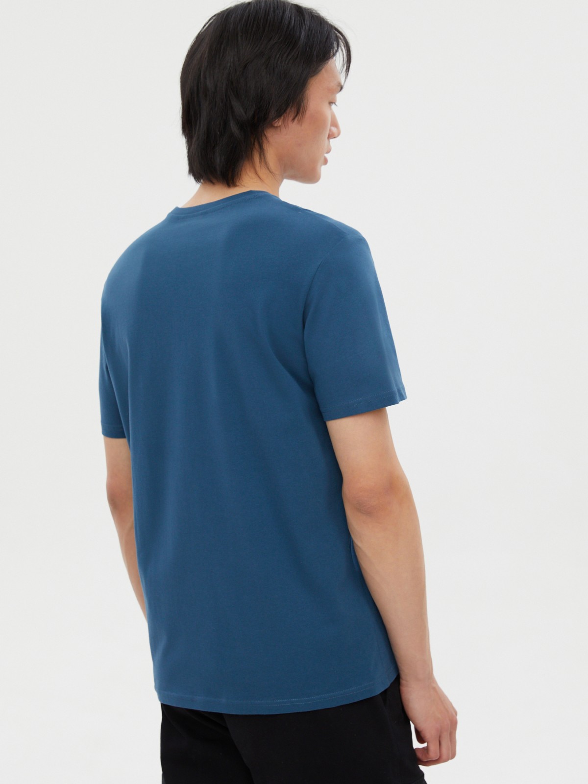 Футболка из хлопка с надписью