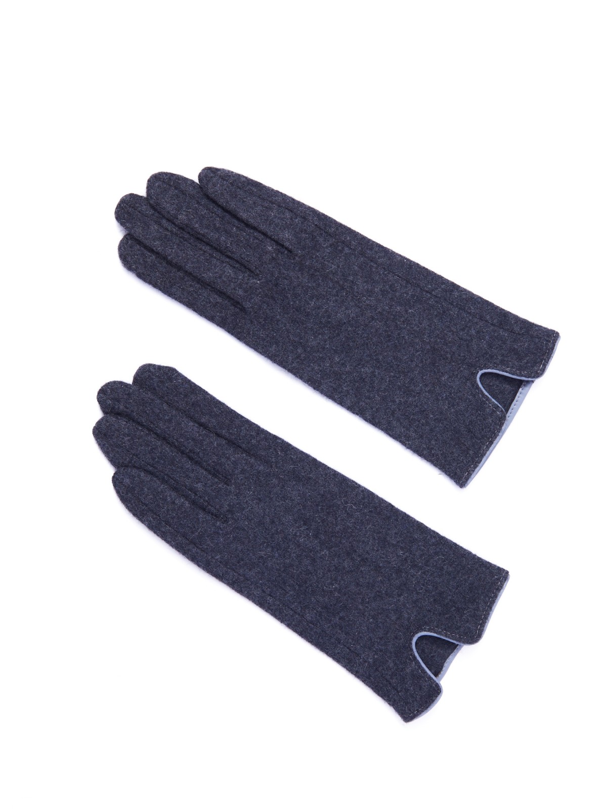 Трикотажные перчатки из шерсти с функцией Touch Screen