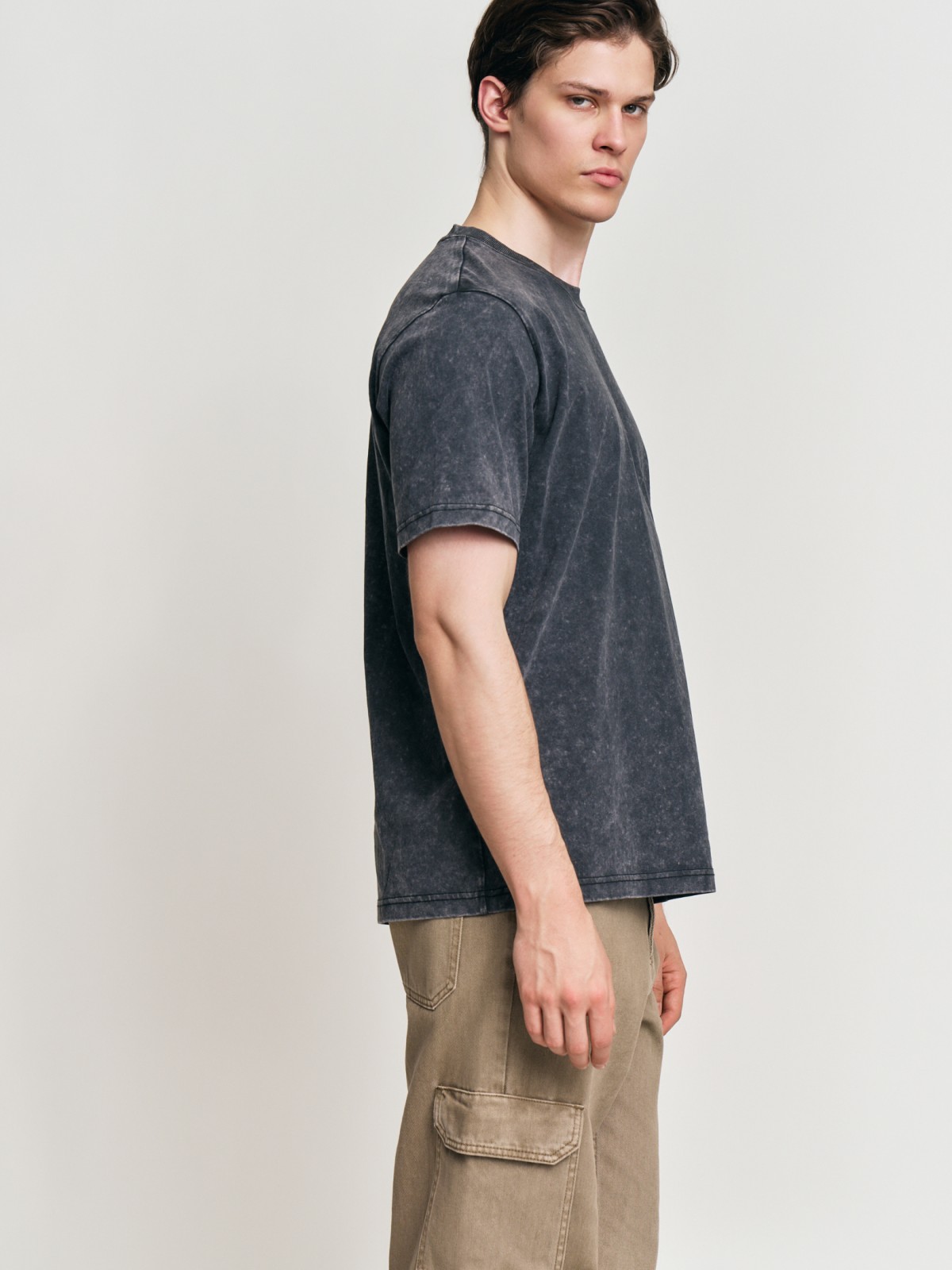 Футболка из хлопка с коротким рукавом