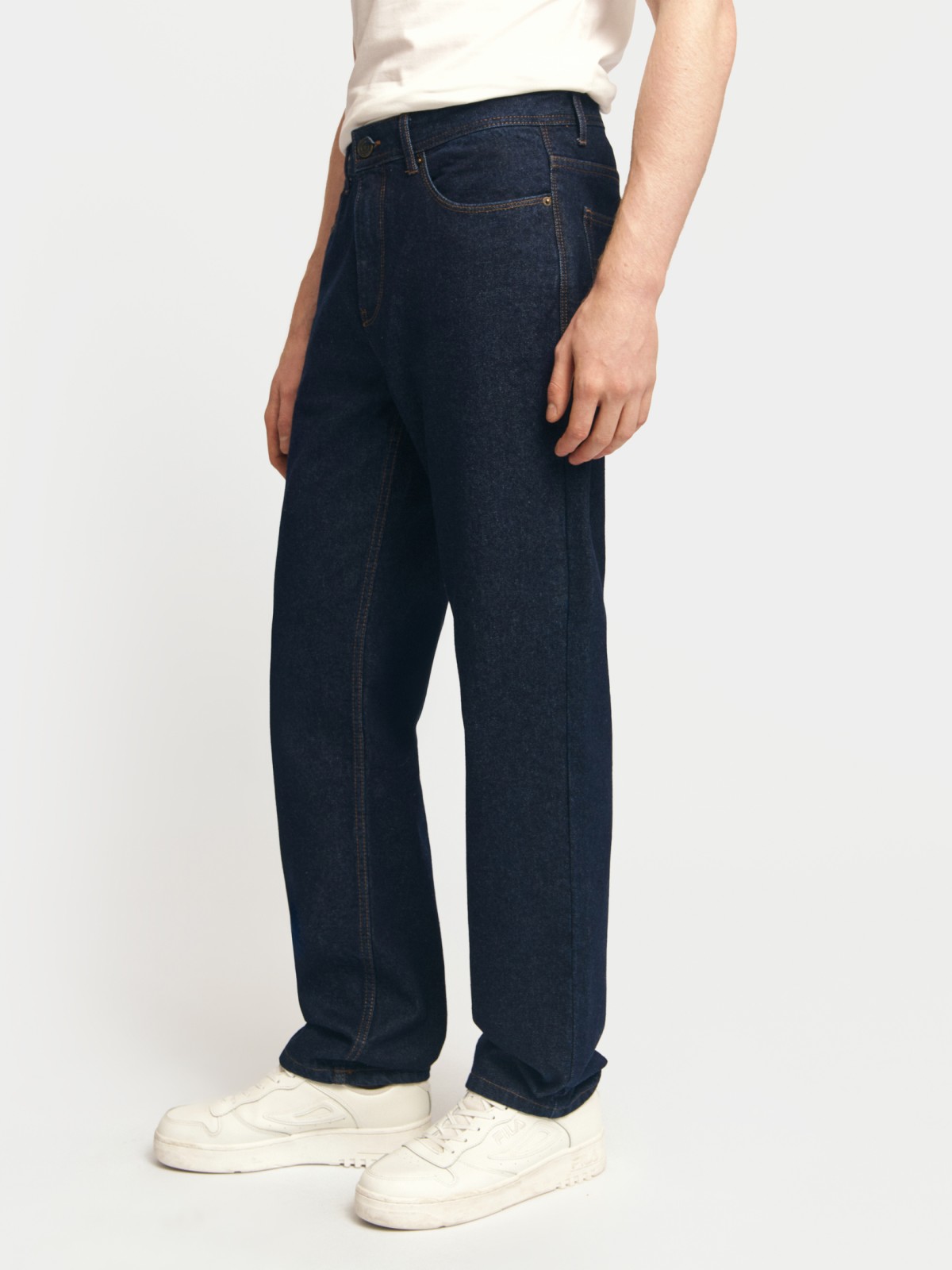 Джинсы прямого фасона Regular из хлопка
