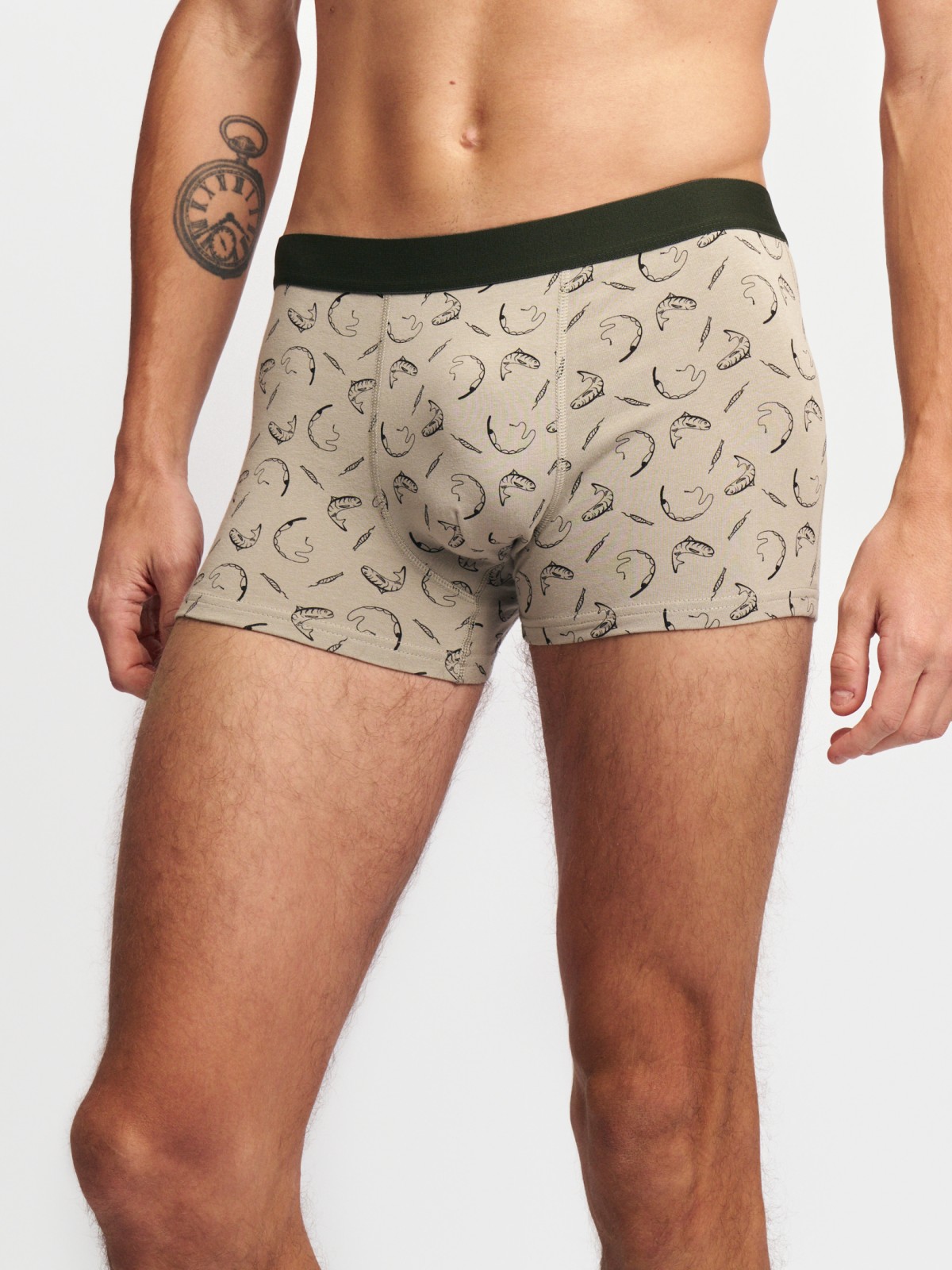 Набор трусов с принтом 3 шт в комплекте 1299₽