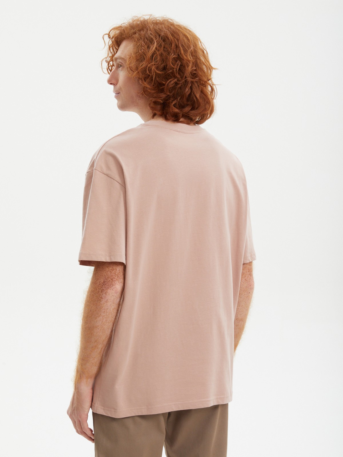 Футболка из хлопка с коротким рукавом