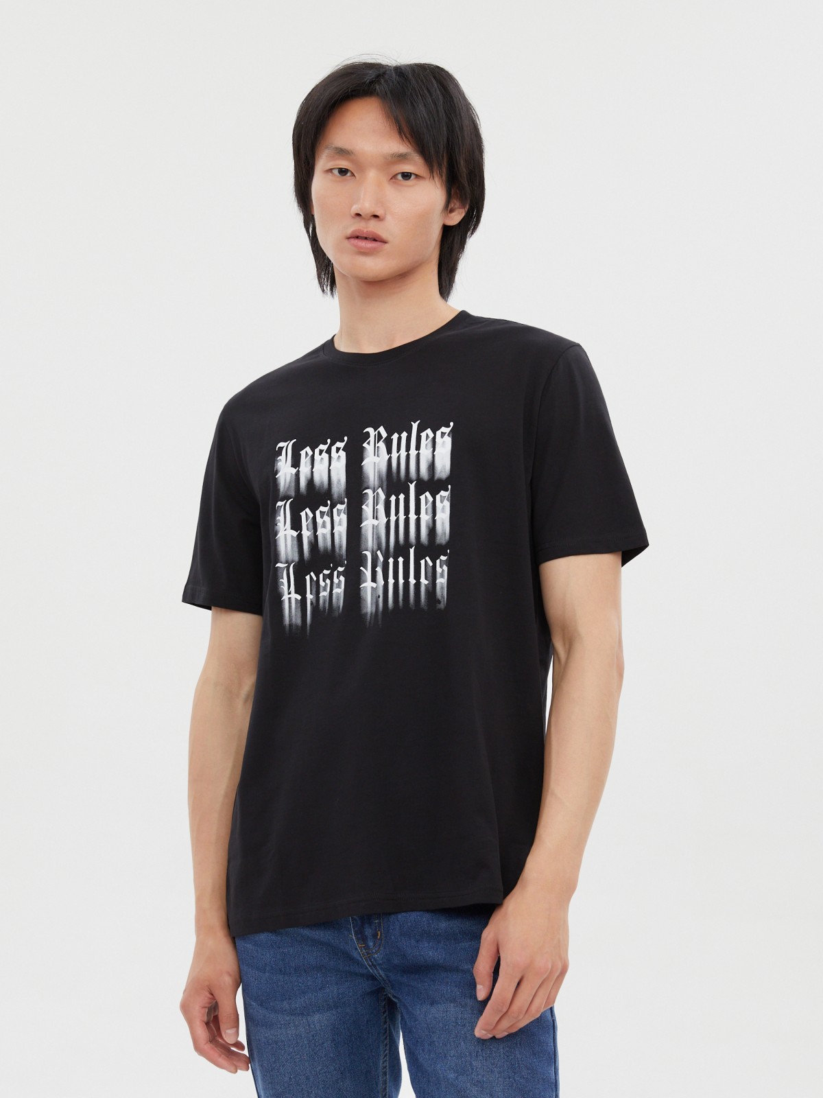 Футболка из хлопка с надписью