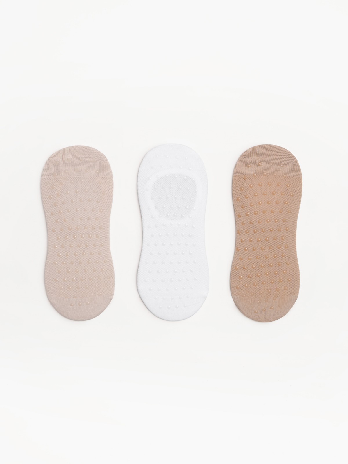 Набор носков-подследников (3 пары в комплекте)