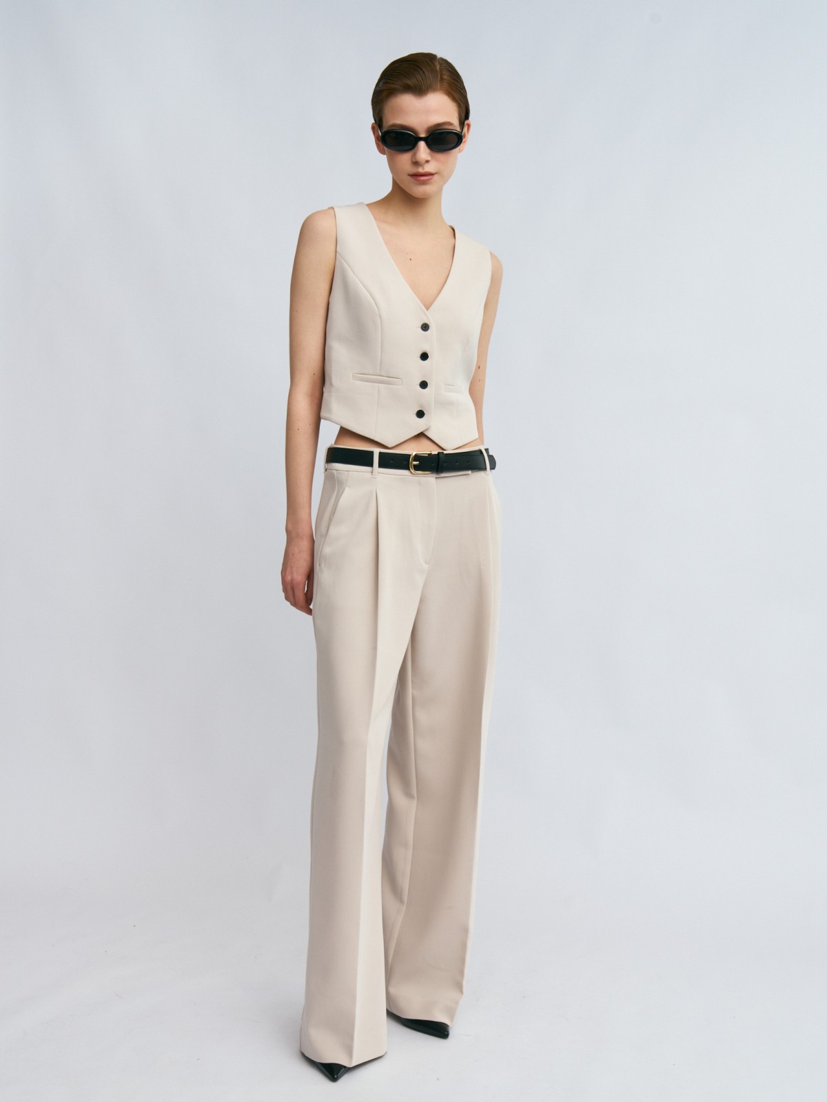 Классический жилет на пуговицах