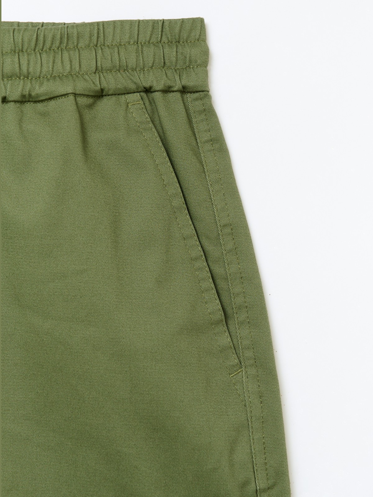 Шорты на резинке из хлопка