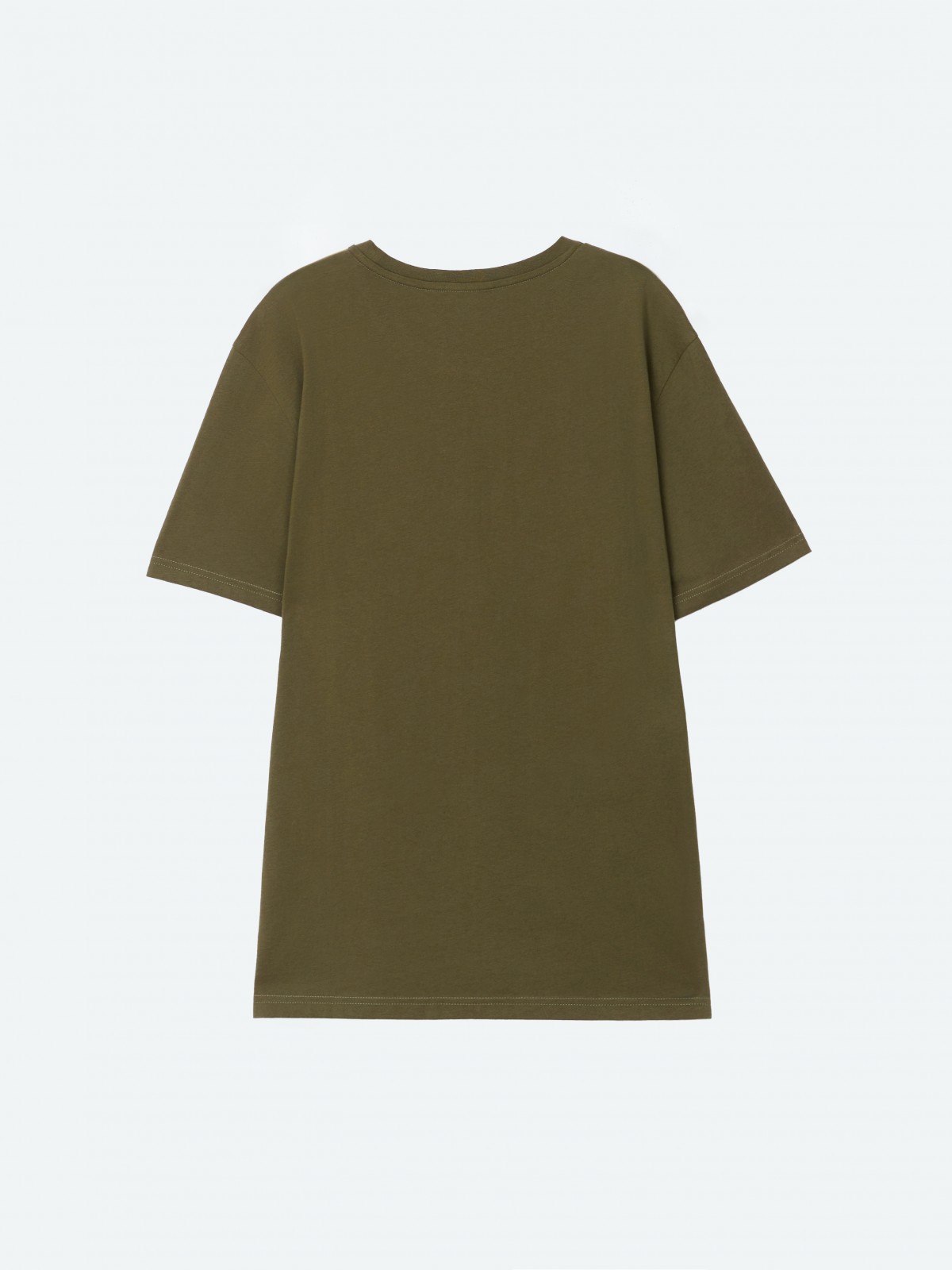 Футболка из хлопка с принтом