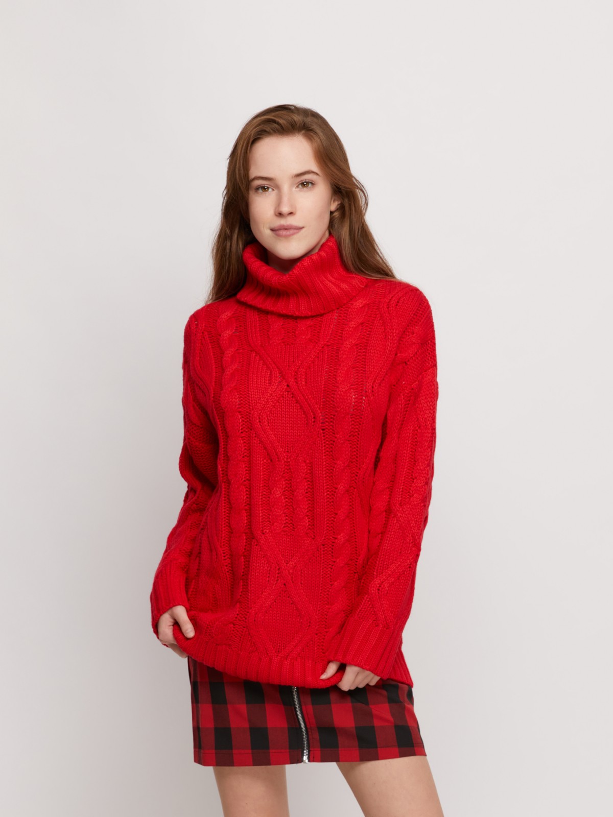 Джемпер с длинными рукавами