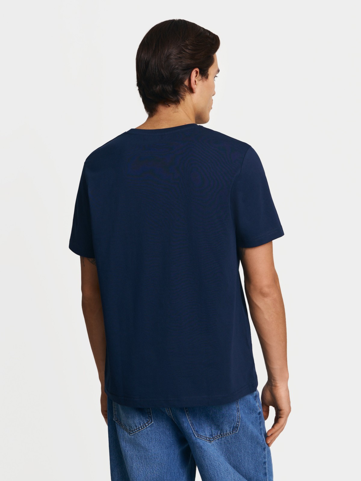 Футболка из хлопка с надписью 