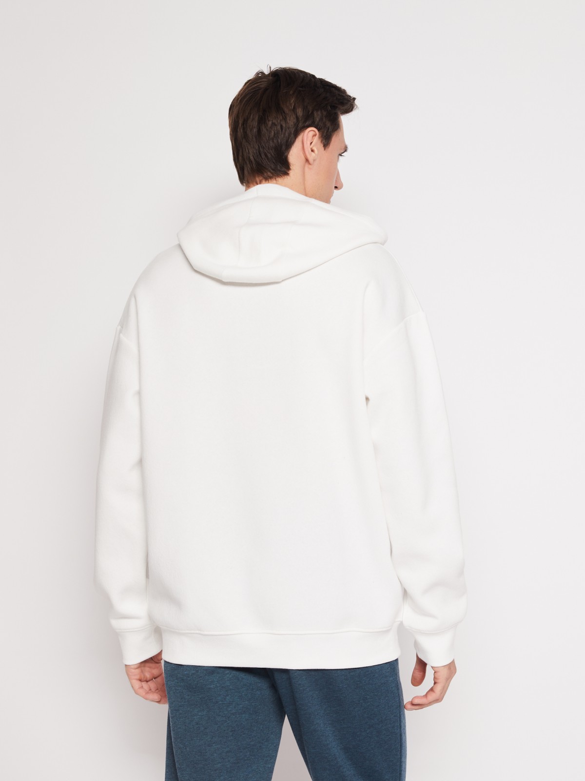 Однотонный худи