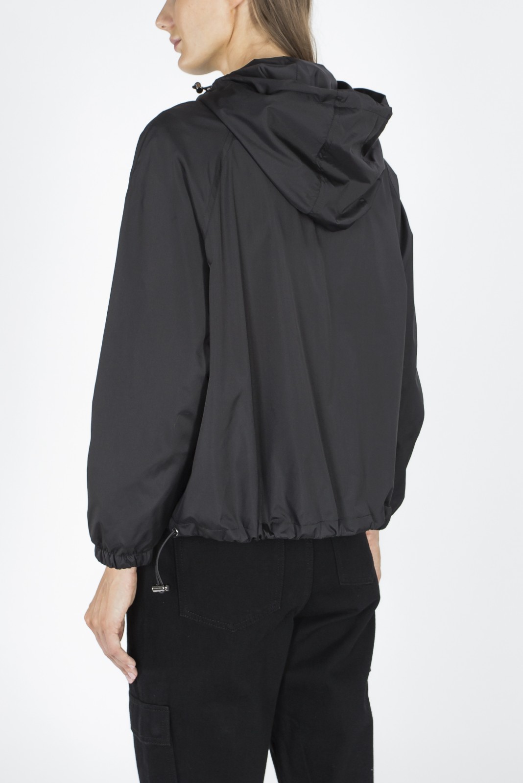 Куртка-ветровка zolla 020215612094, цвет черный, размер XS - фото 2