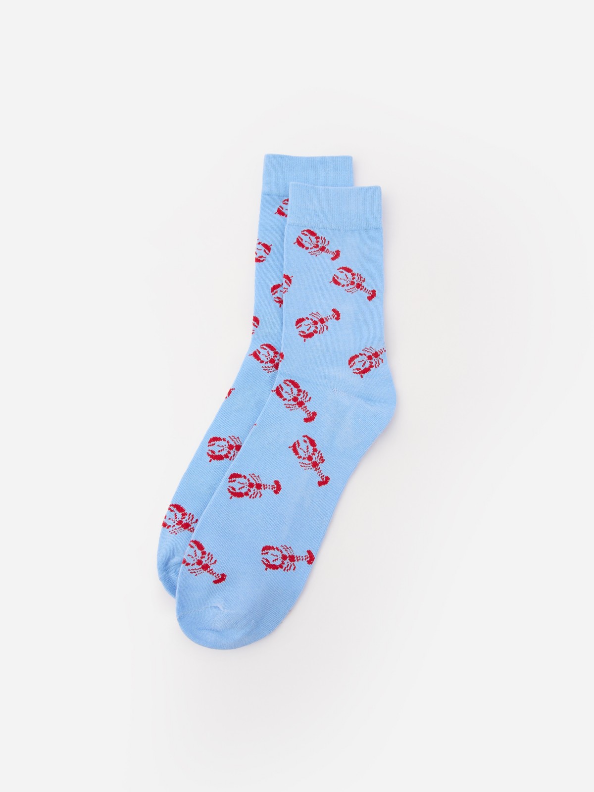 Высокие носки с рисунком