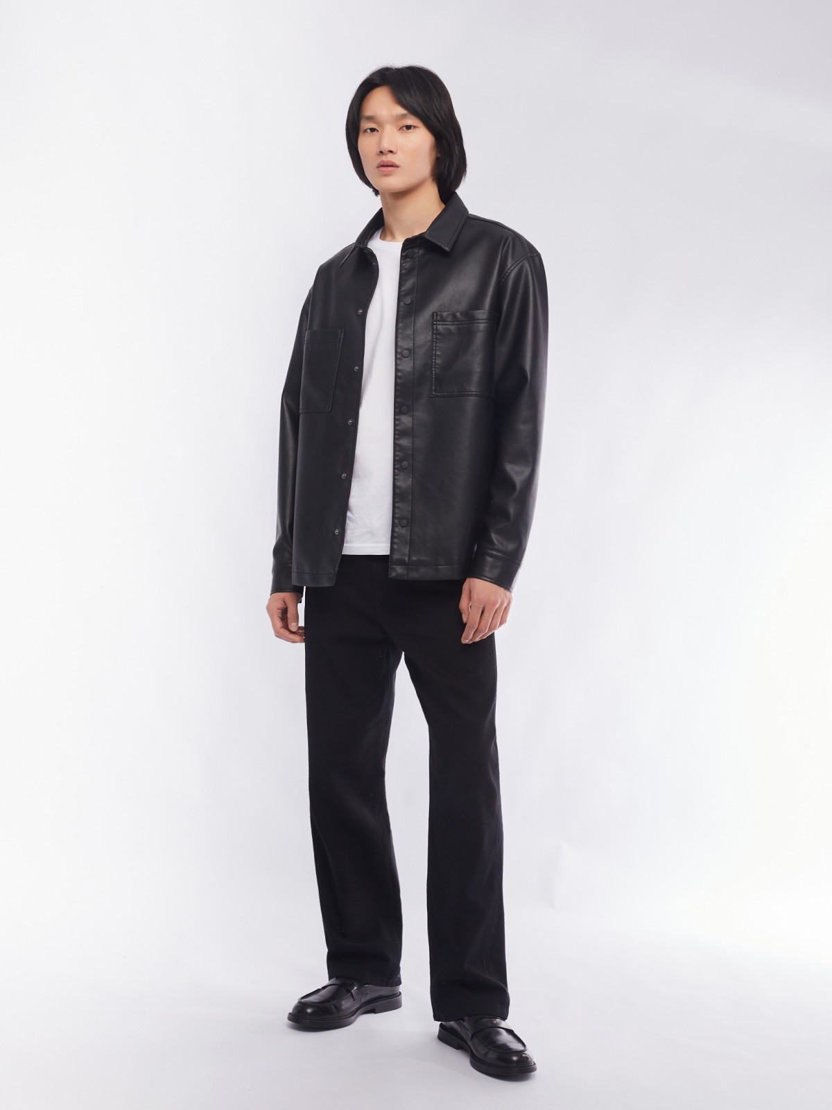 Куртка-ветровка zolla 014135650064, цвет черный, размер S - фото 2