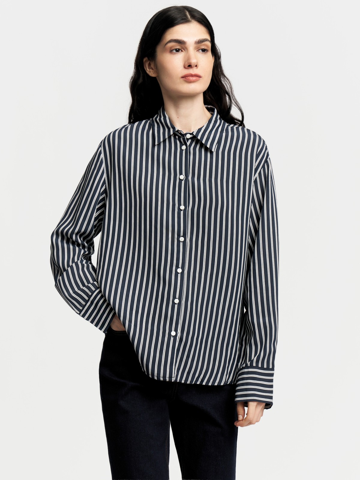 Рубашка в полоску