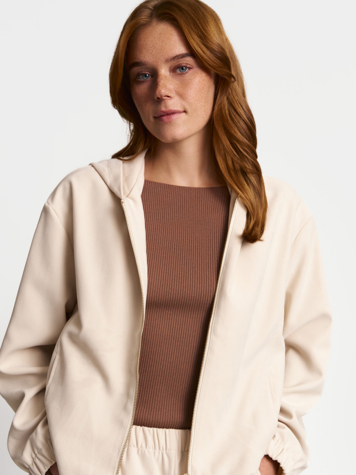 Толстовка-олимпийка на молнии