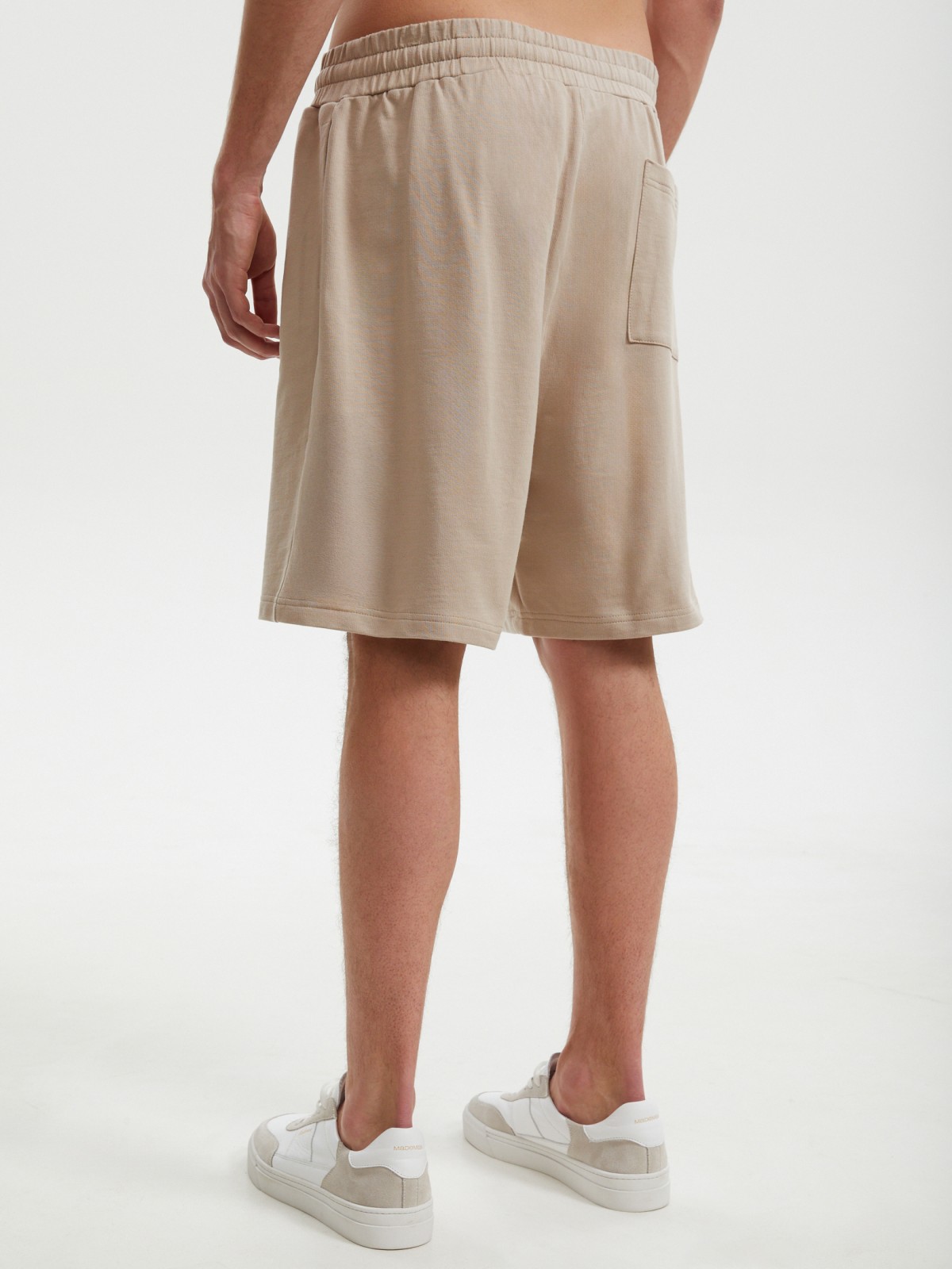 Трикотажные шорты на резинке из хлопка