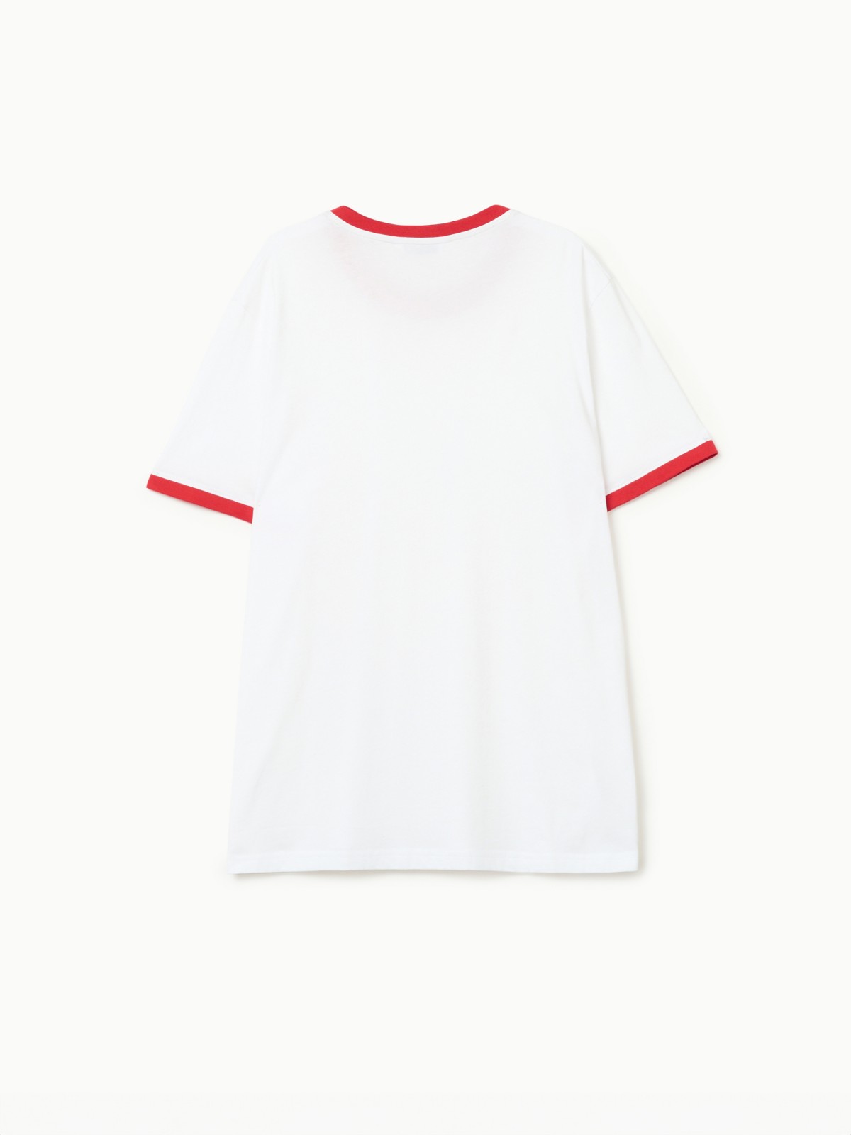 Футболка из хлопка с принтом-надписью