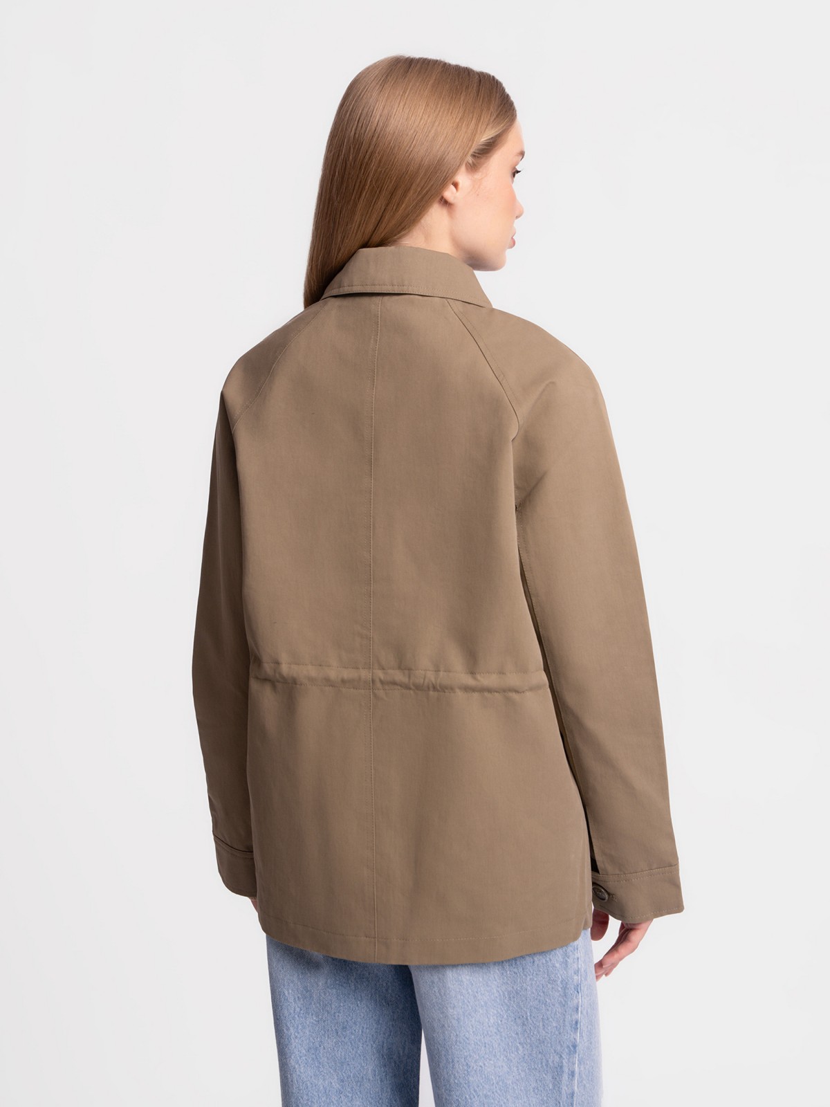 Куртка-парка с кулиской