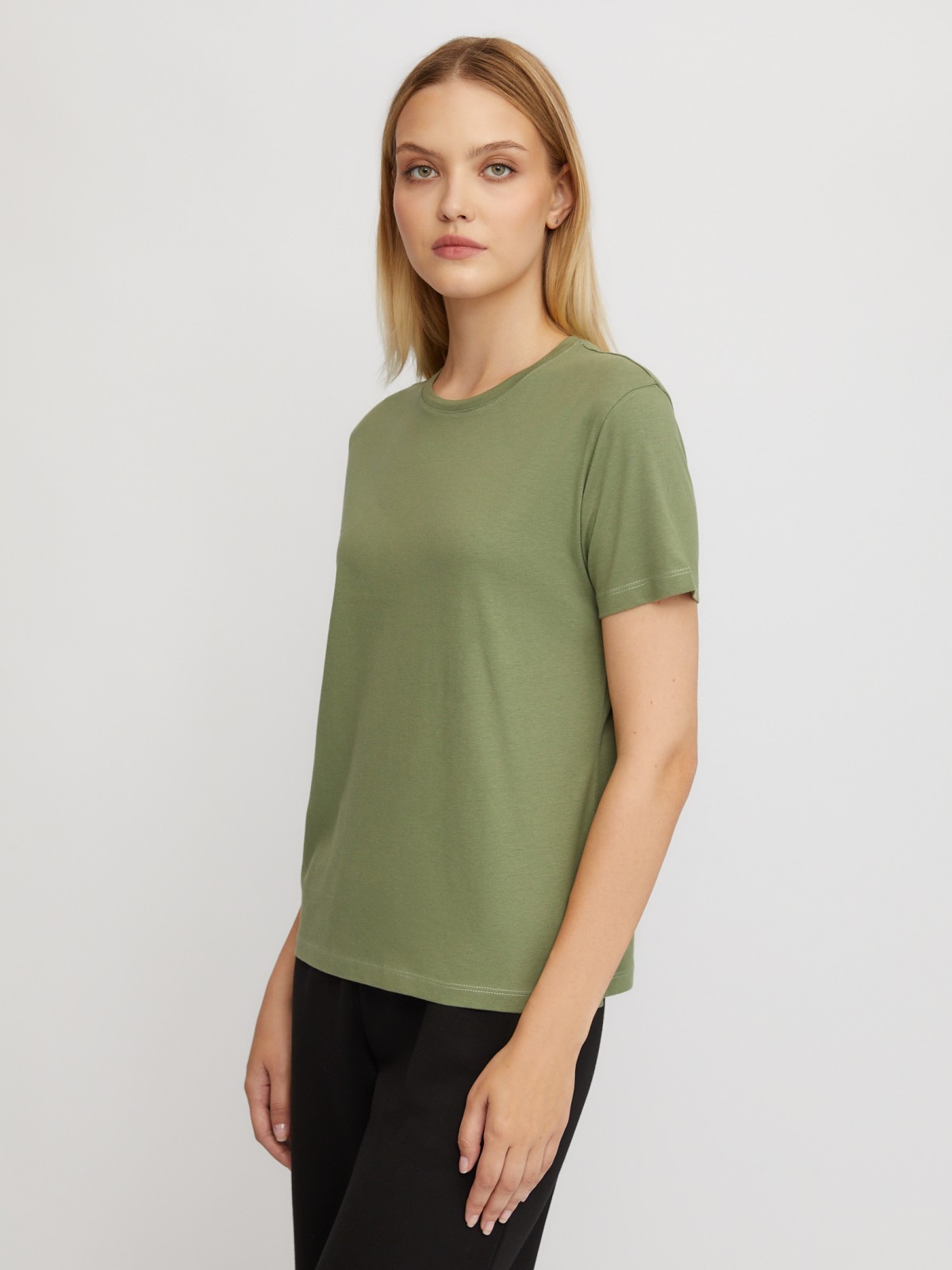 Футболка из хлопка с коротким рукавом