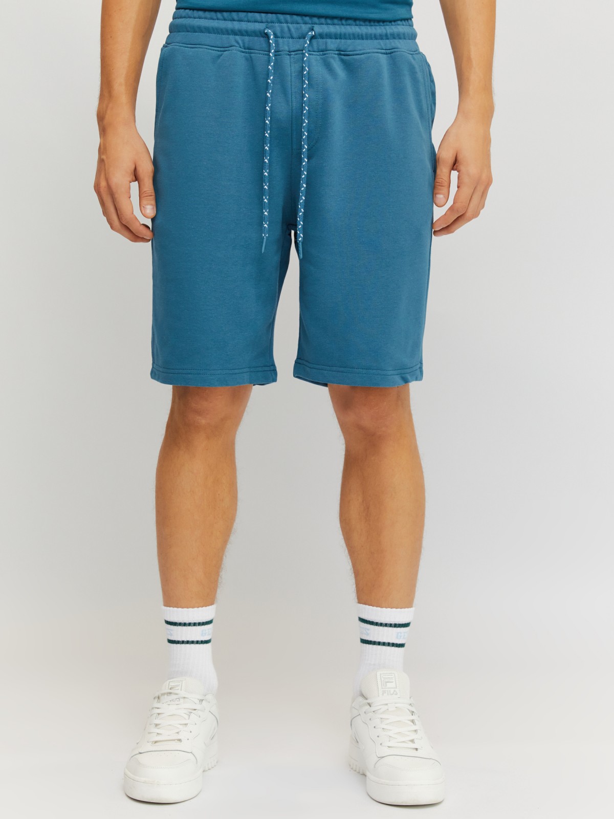 Трикотажные шорты на резинке из хлопка