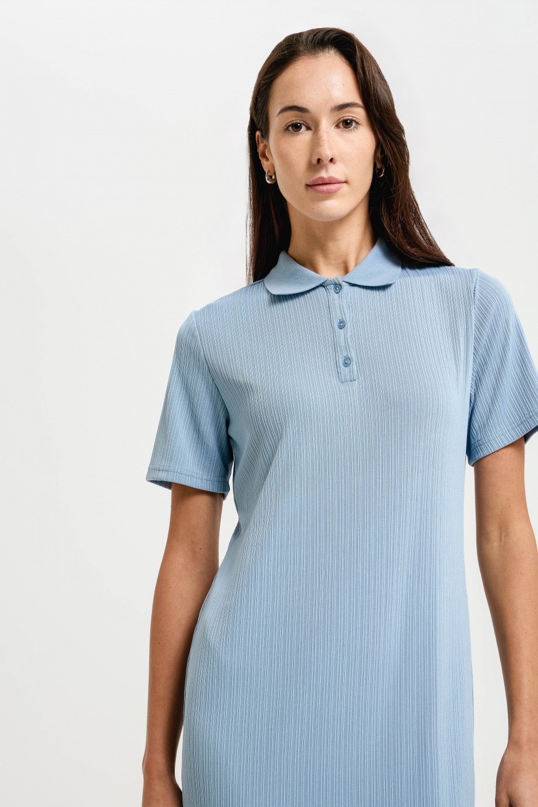 Платье поло с коротким рукавом