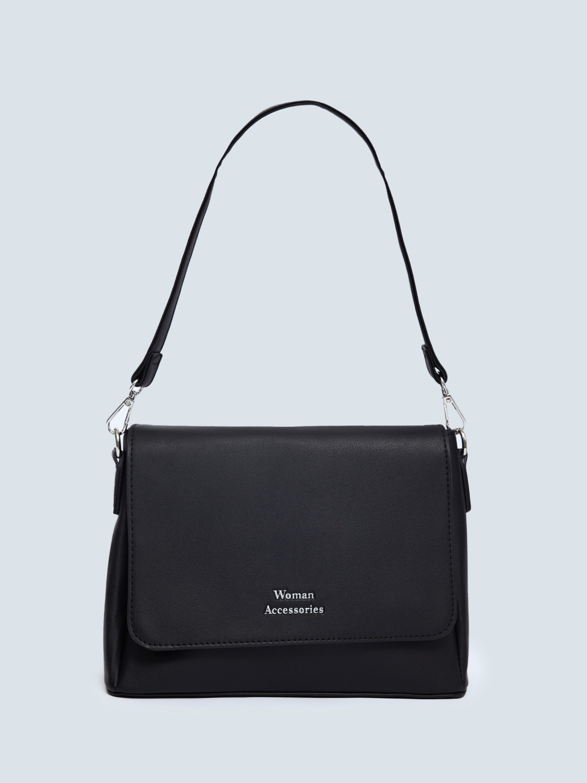 Сумка кросс-боди из экокожи на молнии