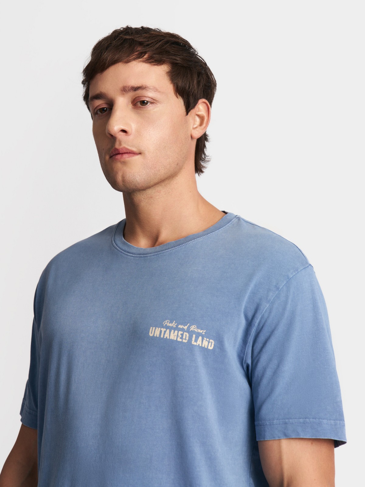 Футболка из хлопка с надписью