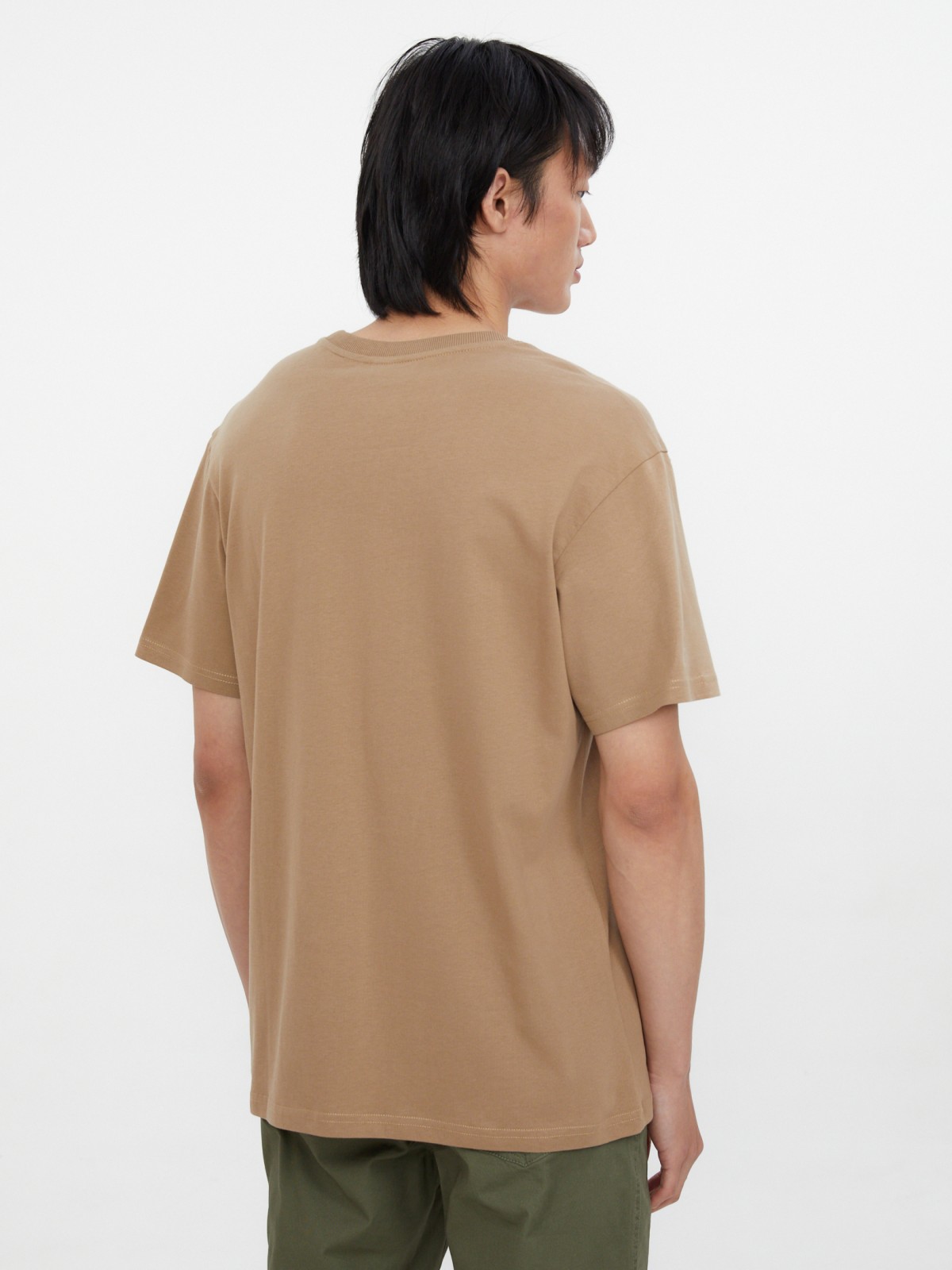 Футболка из хлопка с принтом