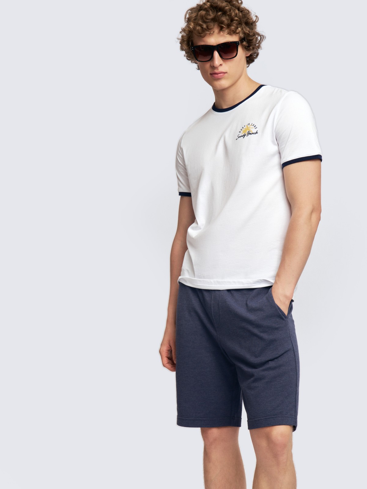 Футболка из хлопка с коротким рукавом