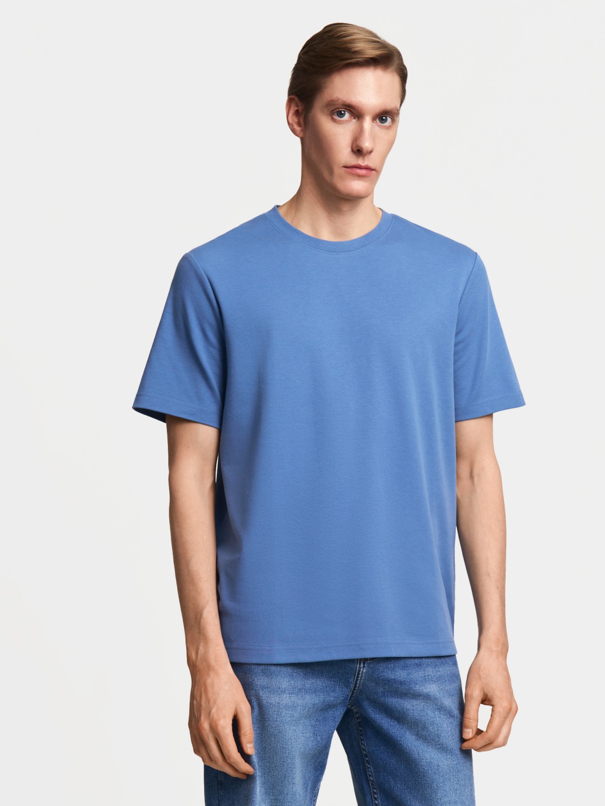 Футболка из хлопка с коротким рукавом