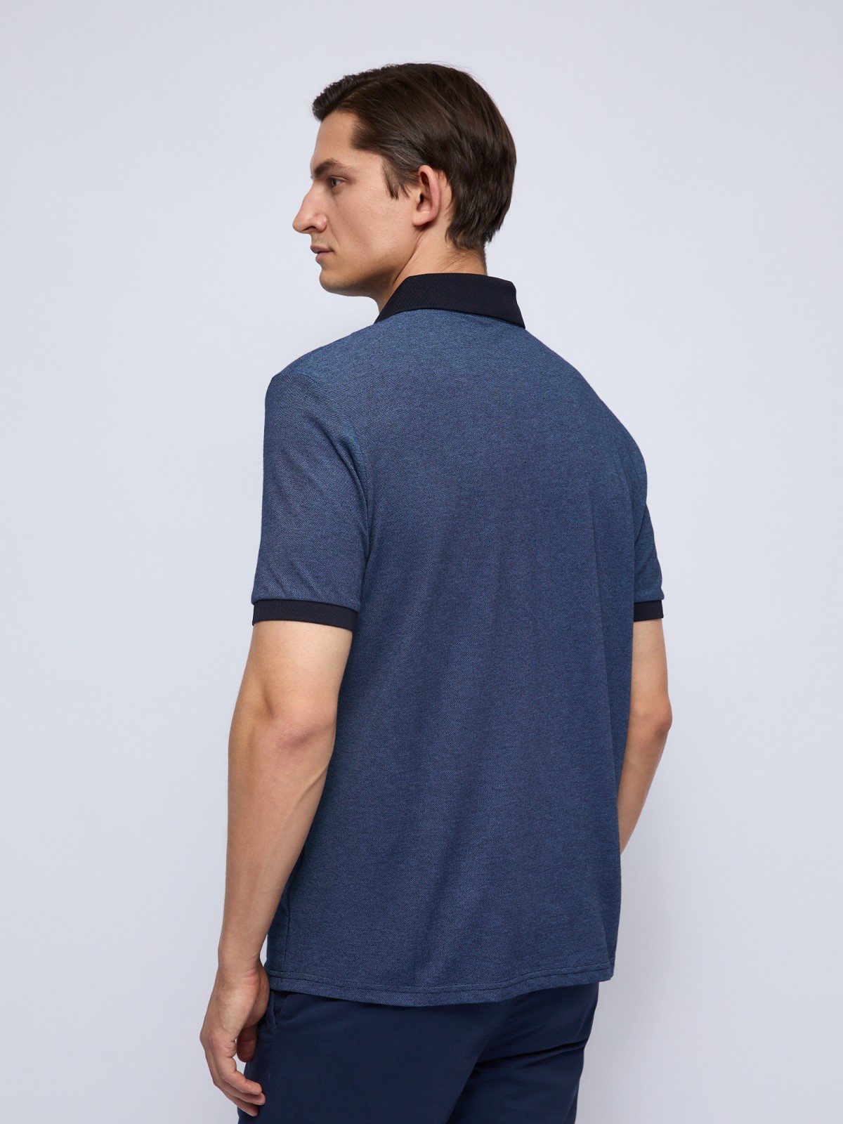 Футболка поло с коротким рукавом