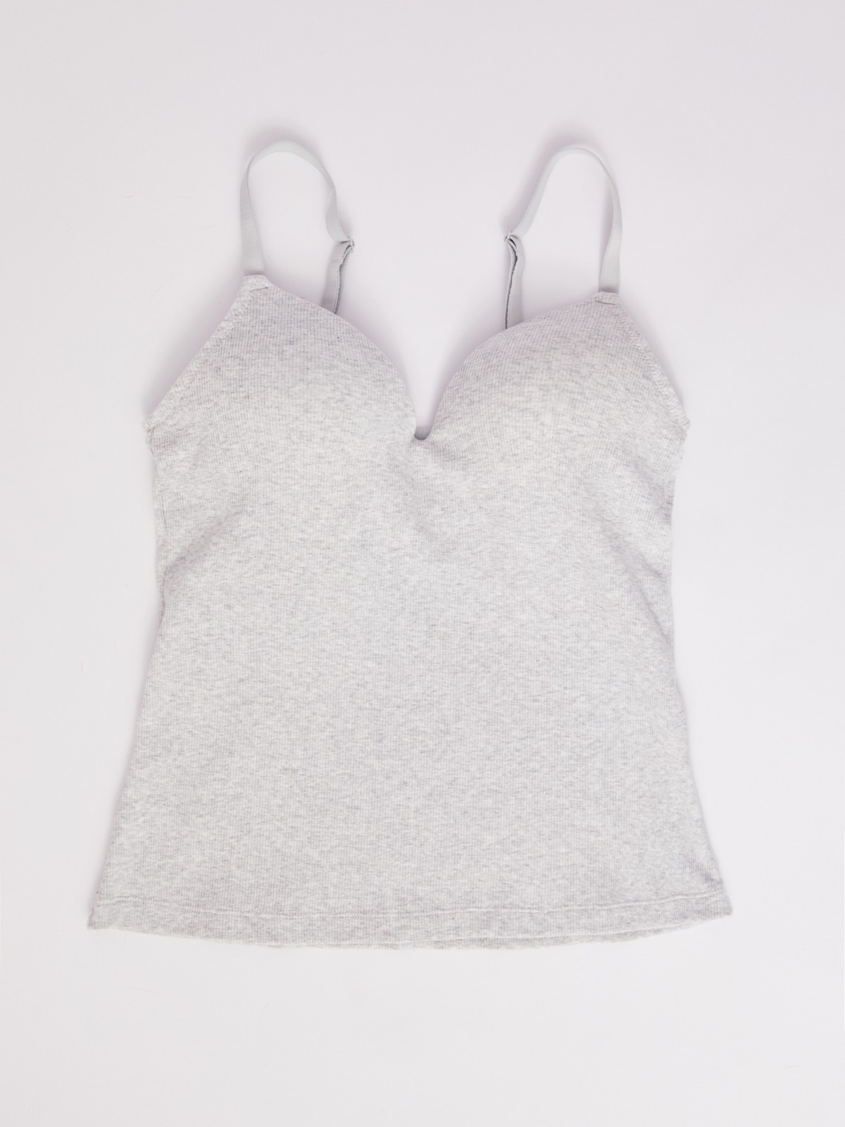 Бельевая майка-топ с чашками