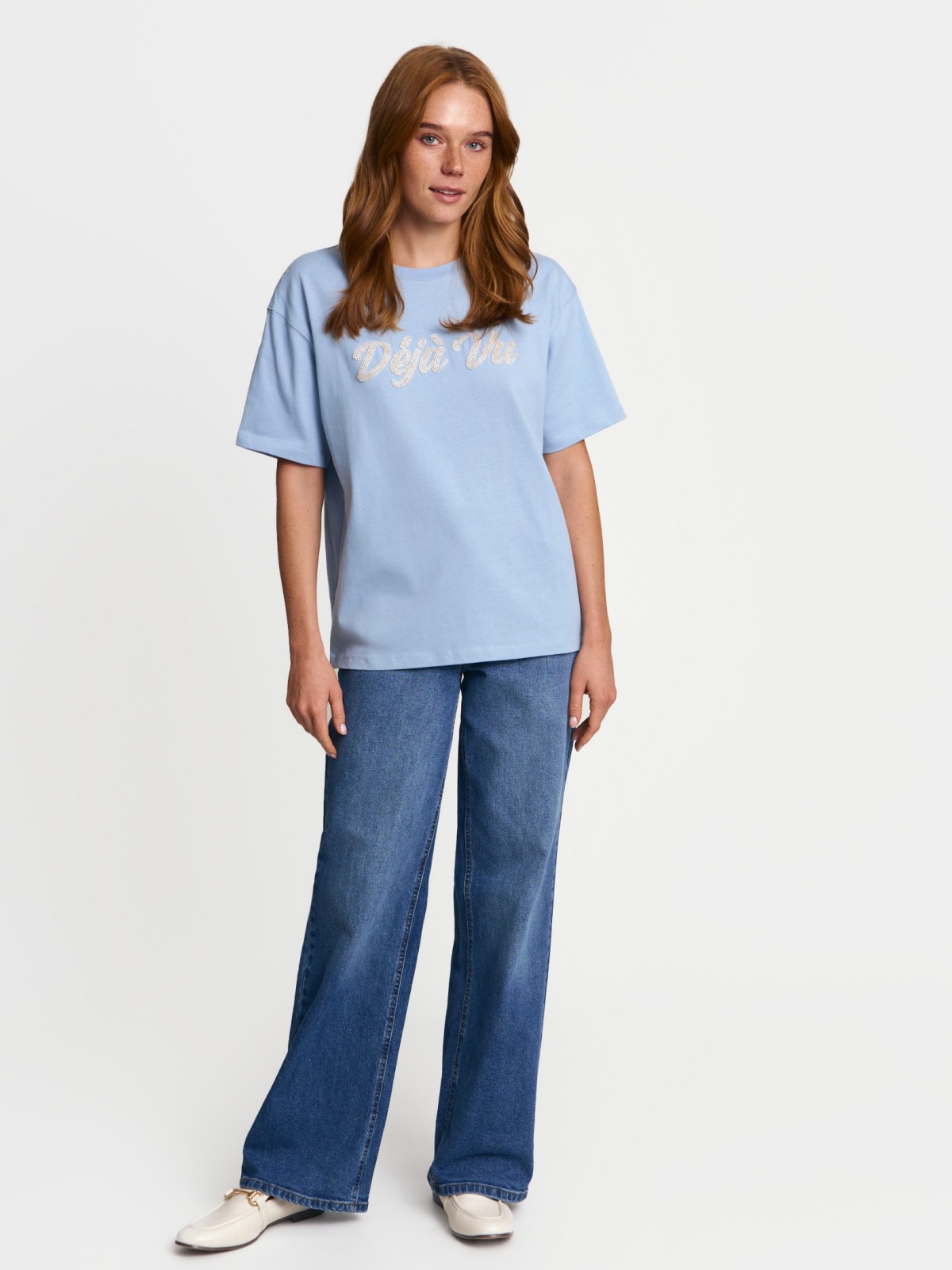 Футболка с декором