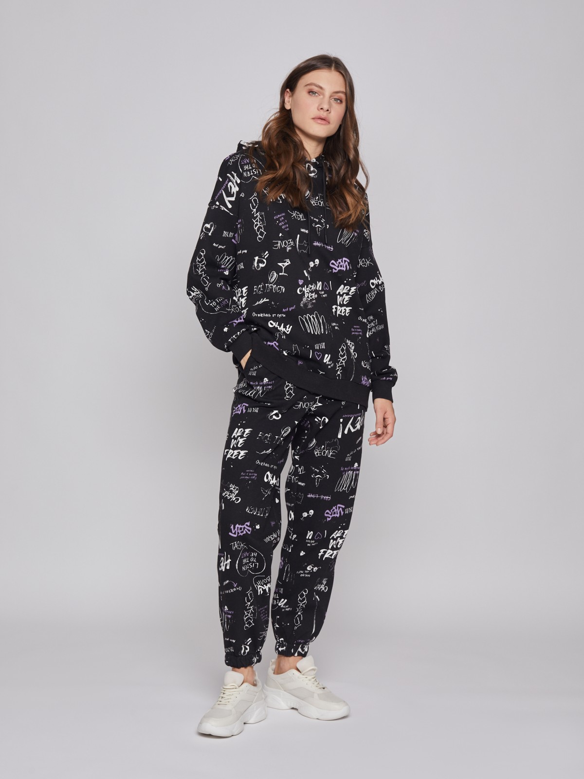 Худи с принтом