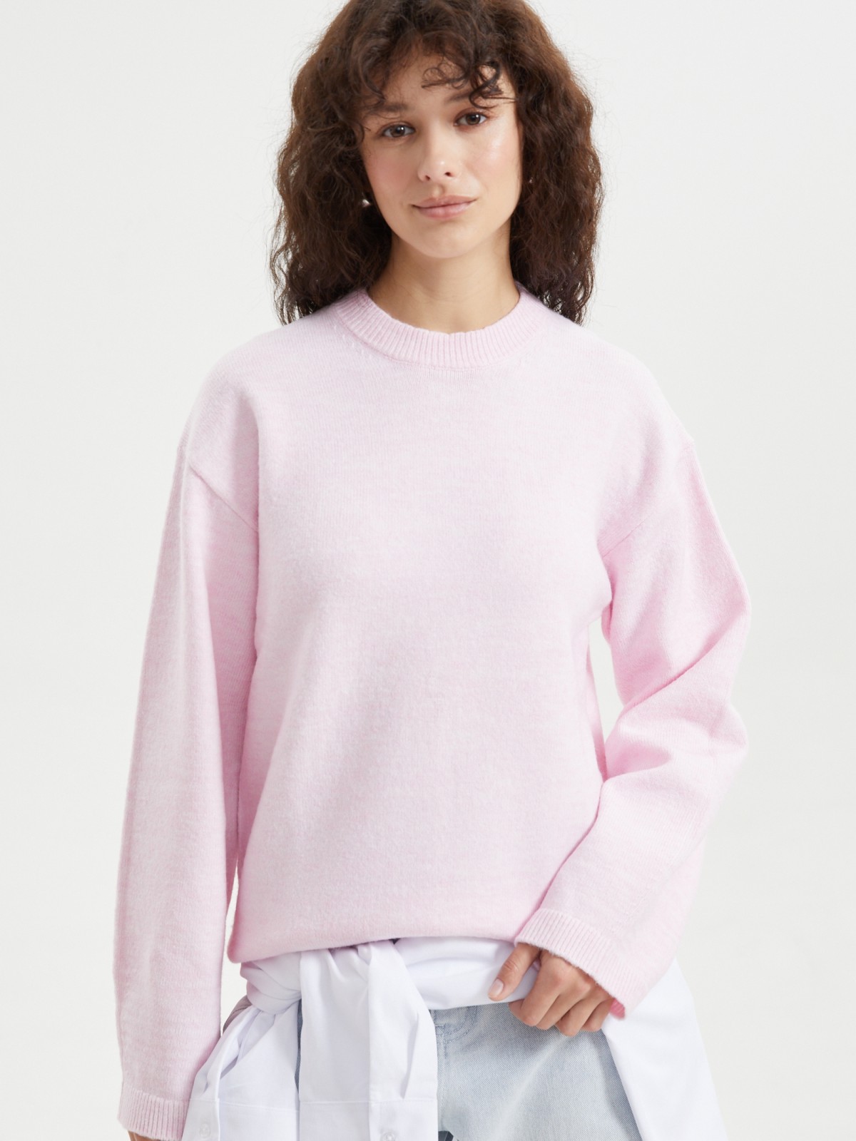 Вязаный джемпер оверсайз