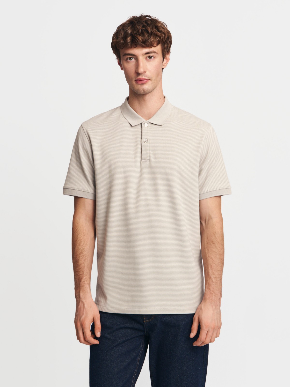 Футболка поло с коротким рукавом