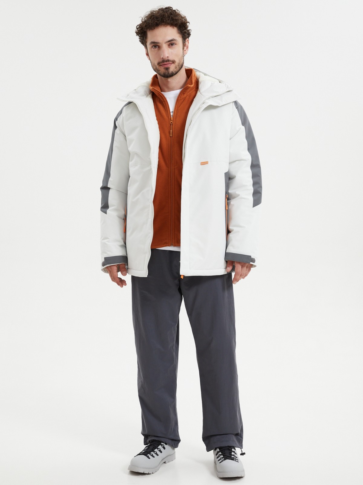 Утеплённые брюки с флисом