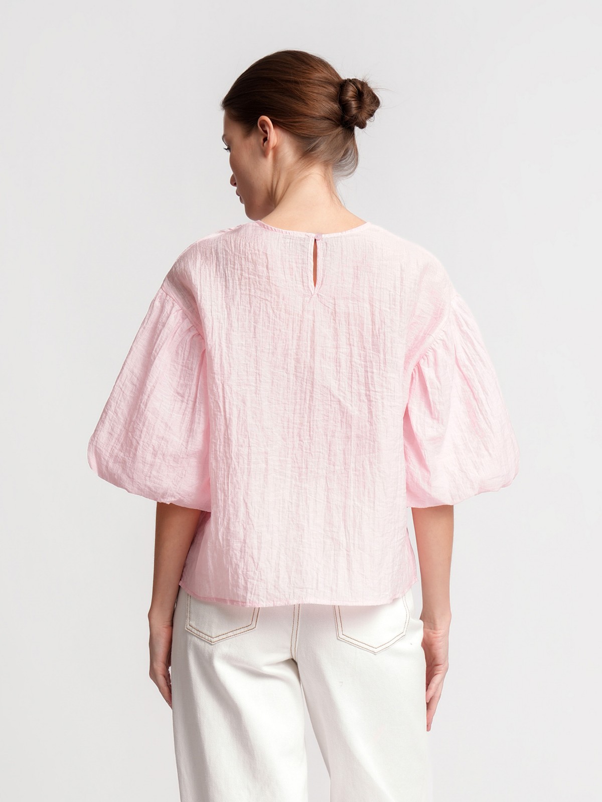 Блузка с короткими рукавами