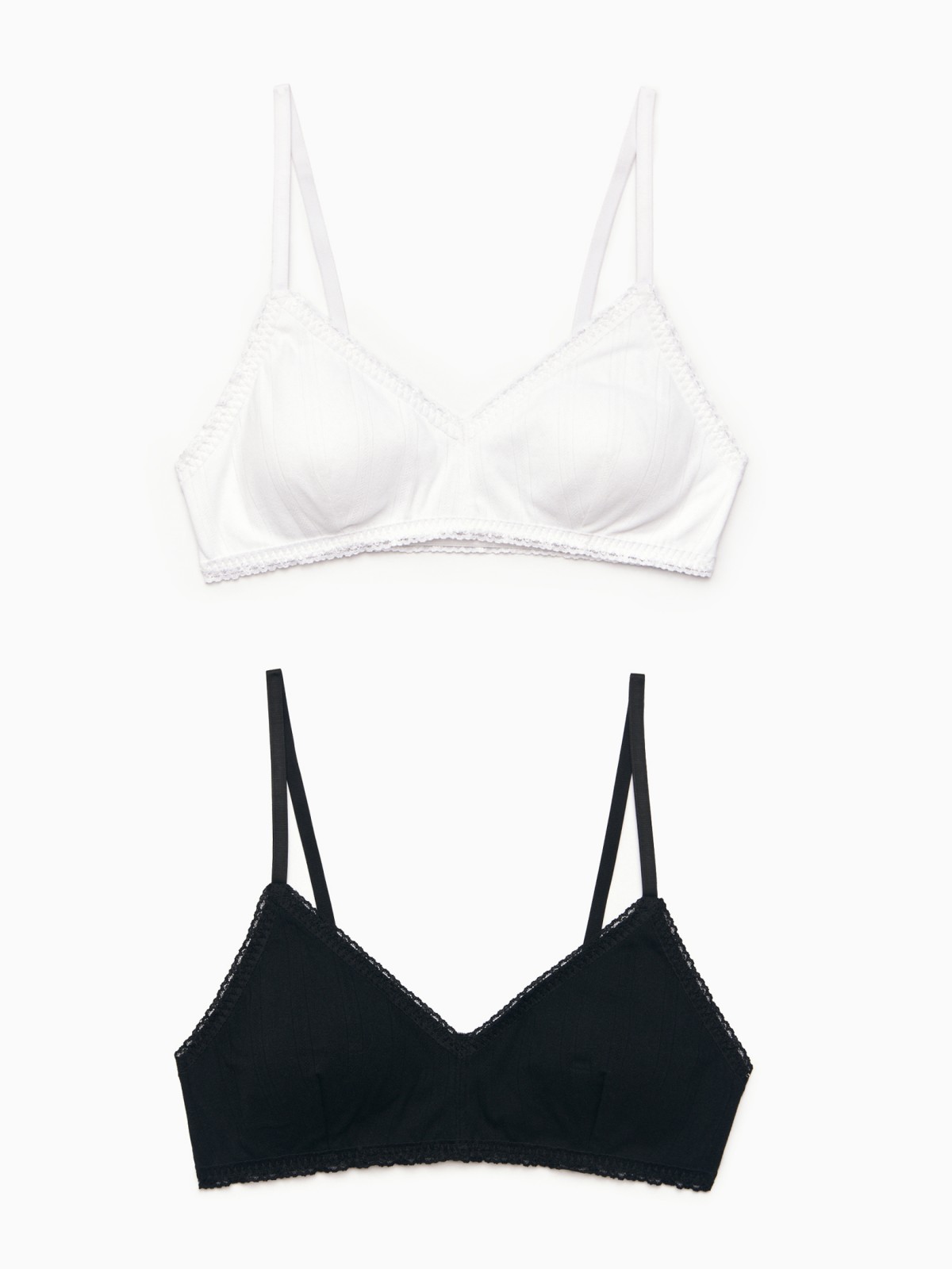 Комплект бюстгальтеров-бралетт без косточек 2 шт в комплекте 1699₽